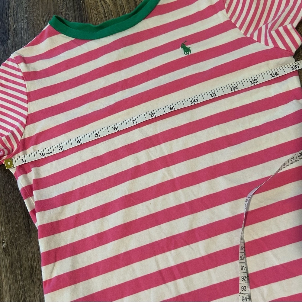 Polo Ralph Lauren Striped Cotton Jersey Tee Dress - Picture 4 of 8